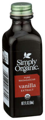 Simply Organic  Organic Vanilla Extract   2 Fl Oz Pack Of 1