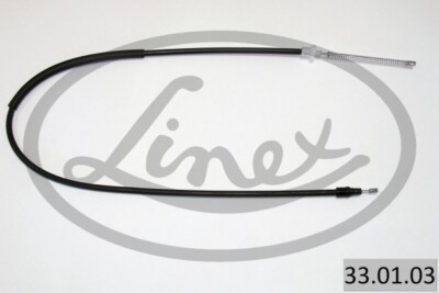 LINEX 33.01.03 cable, parking brake for PEUGEOT