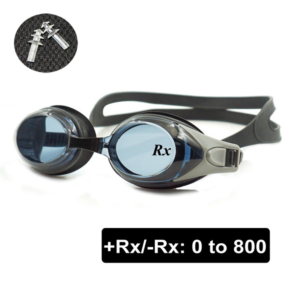 Gafas de baño Gafas Natación Graduadas para adultos RX con receta recubrimiento antiniebla Rx