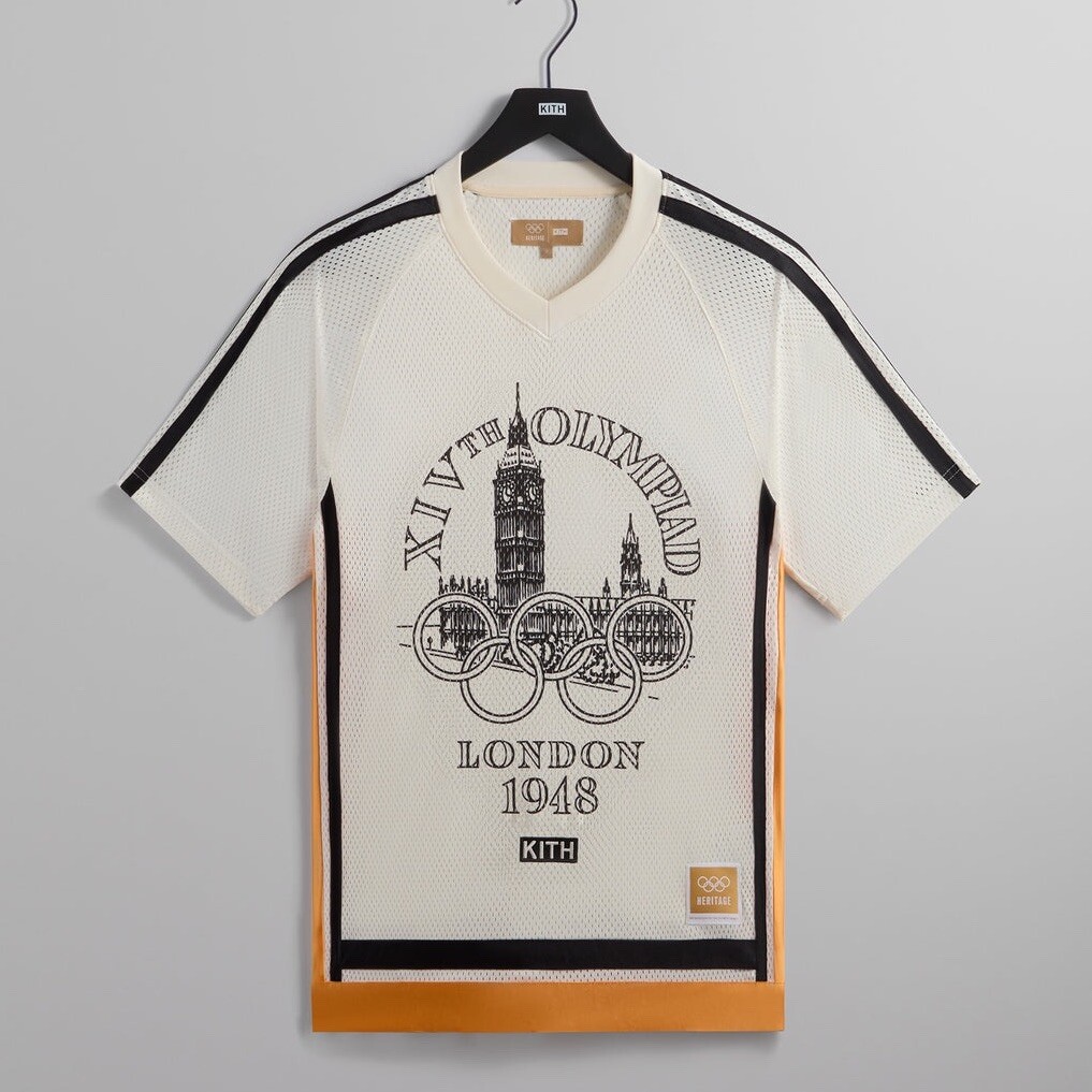 KITH MeshLeon Jersey Tシャツ　Stadium Kith for Olympics Heritage Mesh Leon Jersey Men's Size XL London