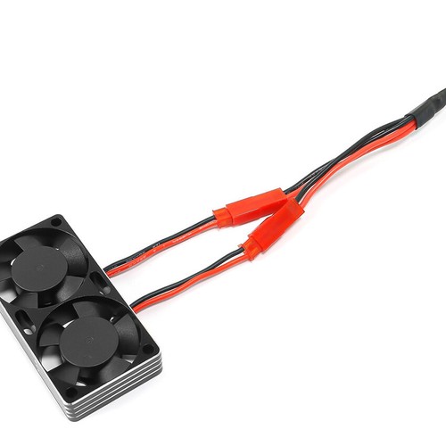 550 3650 3660 3670 Motor Cooling High Speed Dual Fan for OKHL 1/7 1/8 1/10 Model - Picture 3 of 14