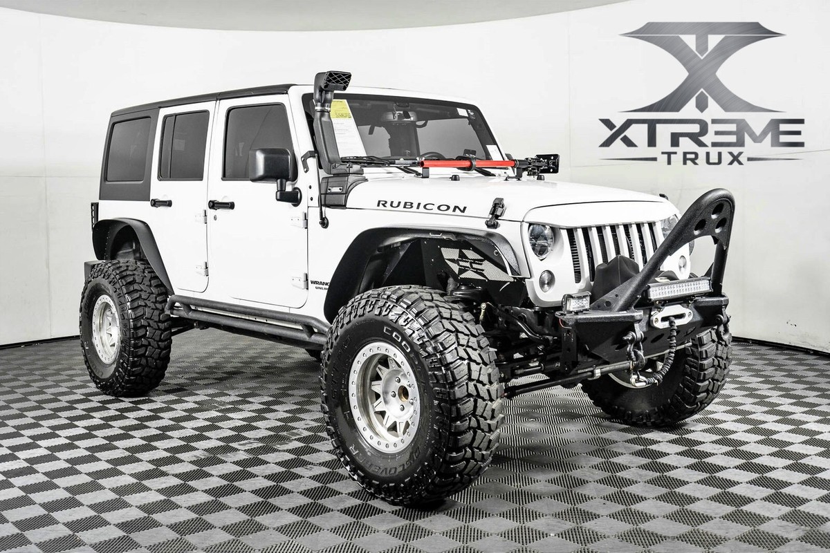 Textured Wide Flat Steel Fender Flares Set For 07-18 Jeep Wrangler