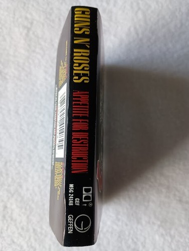 Guns N Roses cassette tape Appetite for Destruction Axl Slash Rock Tested 80's - Picture 11 of 11