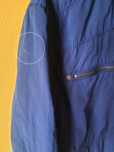 CALAMAR Outdoorjacke Königsblau Gemütlich Wasserdicht Outdoor vintage Gr:50 - Bild 16 von 16