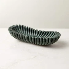 Green Marble Décor Bowl