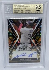 2023 LEAF EXOTIC 1/1 DAVID ORTIZ BGS 9.5