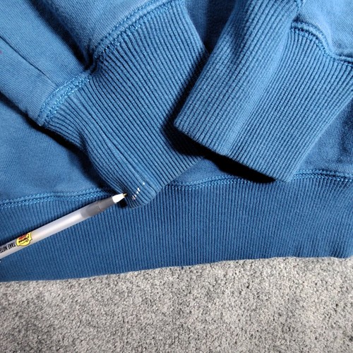 American Eagle Hoodie Pullover Graphic Logo Blue Comfy Casual Size Small - Picture 12 of 13