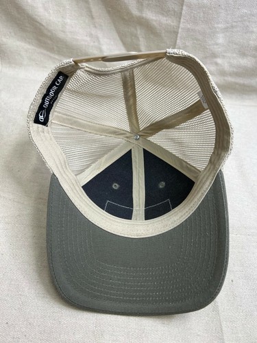 American Flag Leather Patch Hat Adjustable Mesh Snap Back Cap America USA - Picture 5 of 6