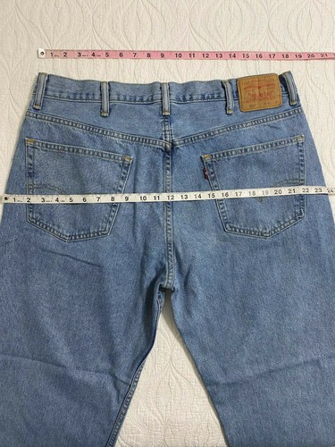 Levis 550 Jeans Mens Denim 100% Cotton Size W40 L30 Blue#2052 - Picture 7 of 9