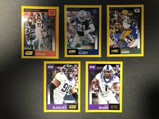 2020 PANINI SCORE FOOTBALL CARD GOLD YELLOW INSERT PARALLEL YOU CHOOSE NFL CARDS