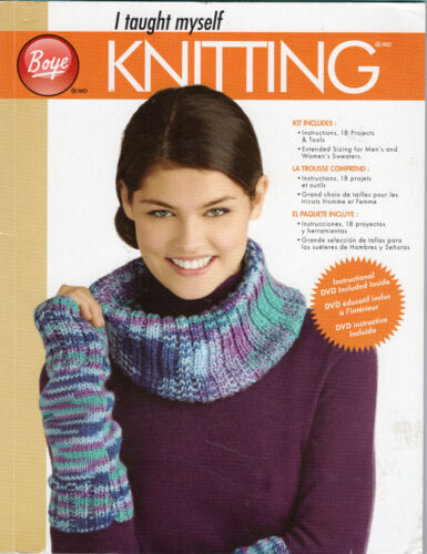 I taught myself Knitting ©2014 Boye Craft Learning Paperback Book 361698000M - Picture 2 of 5