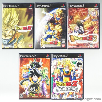 Dragon Ball Z: Budokai 1+2+3 & Super Dragon Ball Z & Infinite World PS2 [Japan]