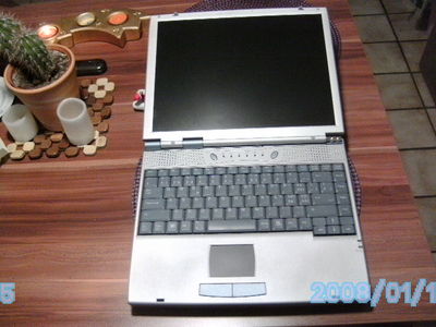 notebook personal computer mit festplatte