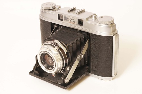 Cámara telémetro plegable de película Agfa Super Isolette 120 F97432~ necesita CLA - Imagen 3 de 18