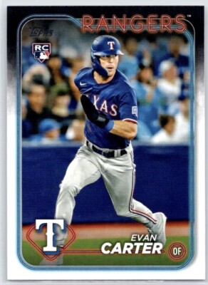 TOPPS 以外 EVAN CARTER 2024 Topps Series 1 Evan Carter #280 Rookie | eBay