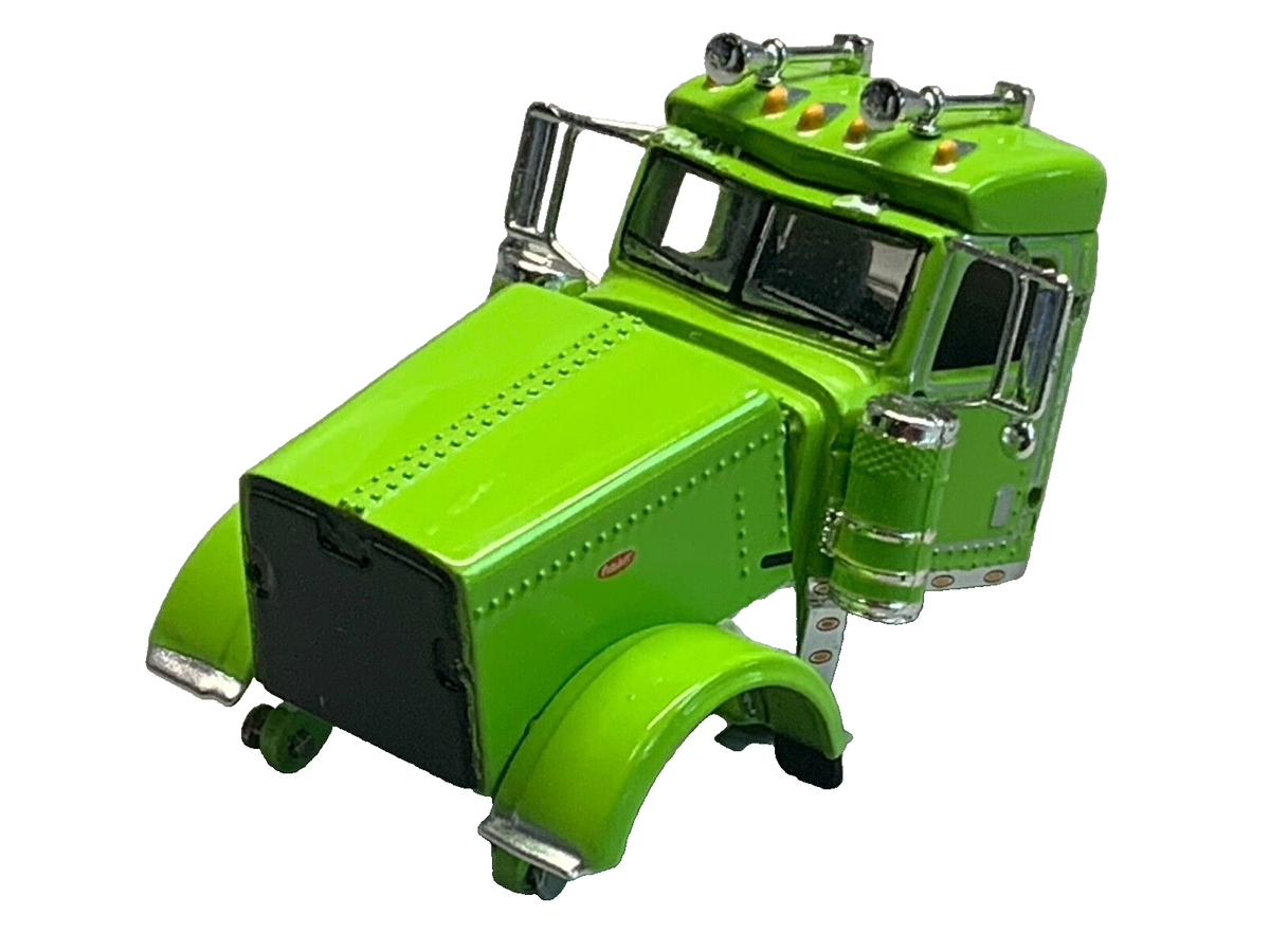 1/64 DCP PARTS LIME GREEN PETERBILT 389 DAY CAB | eBay
