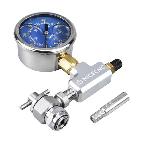 CNC 600PSI High Accuracy Nitrogen Filling Tool Kit For Schrader Valve Shock - Picture 6 of 9