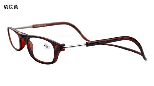 Gafas de lectura magnéticas plegables con clic a presión para colgar en el cuello Ligeras - Imagen 16 de 16
