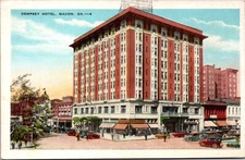Dempsey Hotel, Macon, Georgia - Postcard