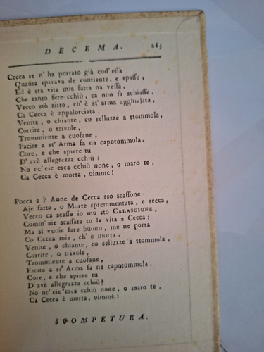 Filippo Sgruttendio e Scafato, La tiorba a taccone dialetto napoletano Porcelli - Imagen 2 de 3