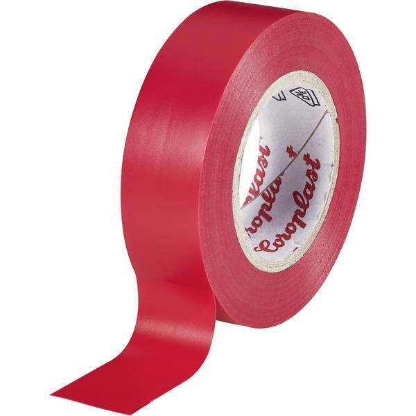 Coroplast 302 nastro isolante rosso l x 10 m 19 mm 1 rotoloi