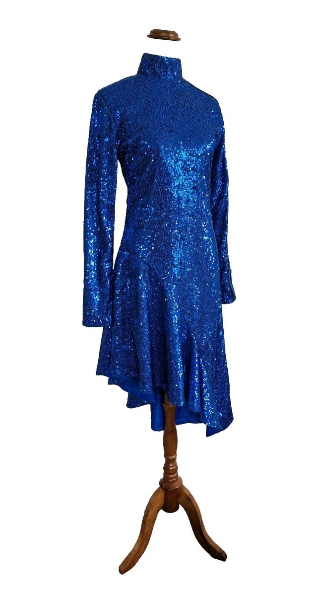 ADIDAS Blue Version Sequin Dress XS BNWT $550 | eBay Australia