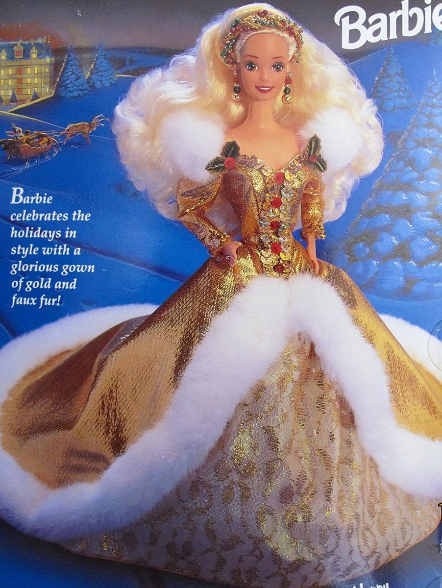 Barbie Happy Holidays 1994   { 未開封 }  レア 1994 Happy Holidays Barbie Collectible Doll Special Ed | eBay
