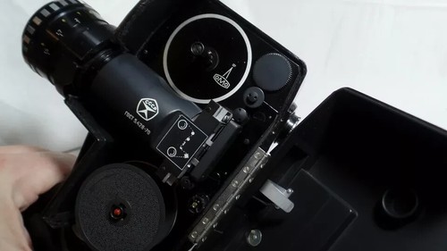 r LADA LOMO Vintage Russian 2x8mm Movie Cine Camera & PF-2 f1.7/9-37mm Lens 3504 - Bild 8 von 13