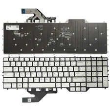 New RGB Backlit white keyboard US for Dell ALIENWARE M17 R2 M17 R3 DP/N: 0C5VV3