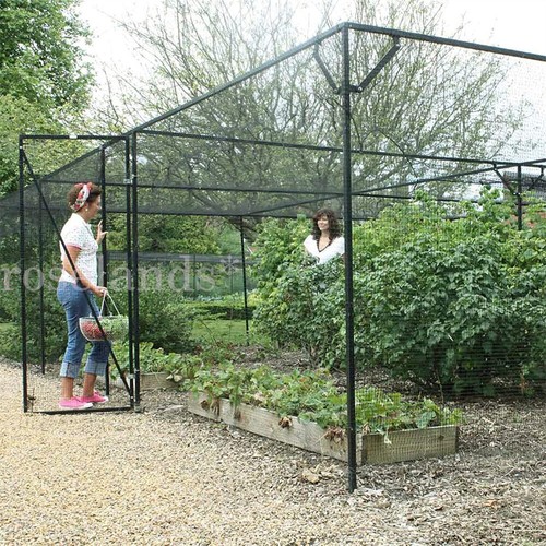 10/20/30M Black Anti Bird Netting Pest Net Commercial Fruit Tree Pond Plant Mesh - Picture 10 of 14
