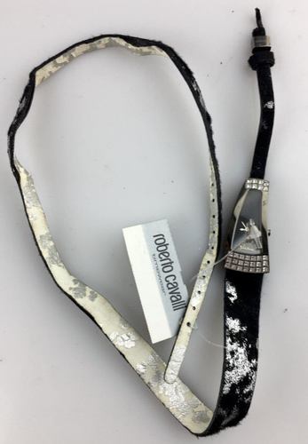 Orologio Roberto Cavalli Ref. 2751120525 Quarzo Donna Cinturino Pelle E Velluto