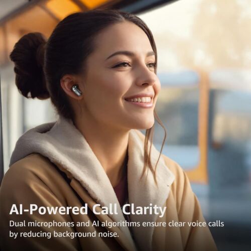 TOZO Crystal Pods Hybrid Active Noise Cancelling Wireless Earbuds Bluetooth ... - Picture 4 of 12