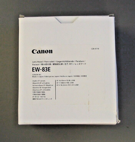 Canon EW-83E Lens Hood for EF 17-40mm, EF 17-40mm & EF-S 10-22mm Lenses - Picture 9 of 10