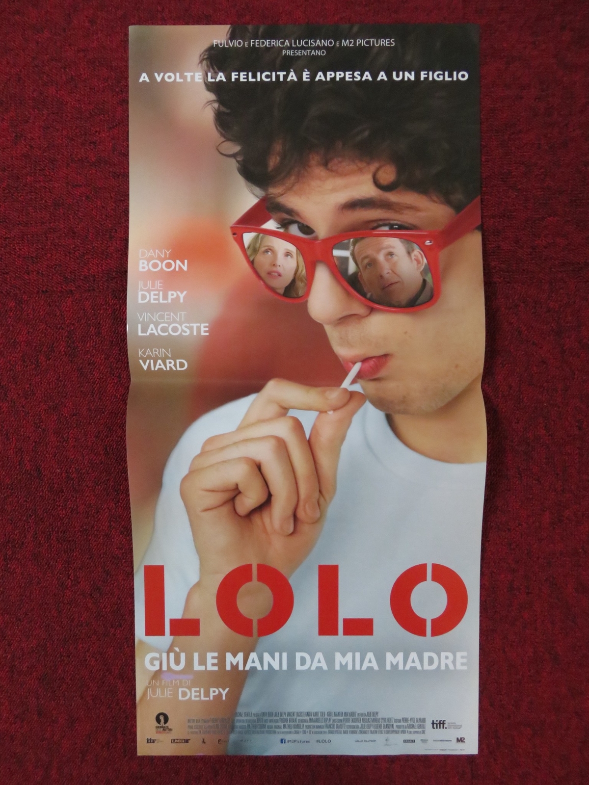 Locandina originale film Lolo - Giù le mani da mia madre (2015) - Regia di Julie Delpy