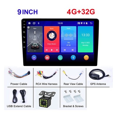 4GB RAM+32G MP5 Player 9 inch Double Din Car Radio Multimedia Video Player
