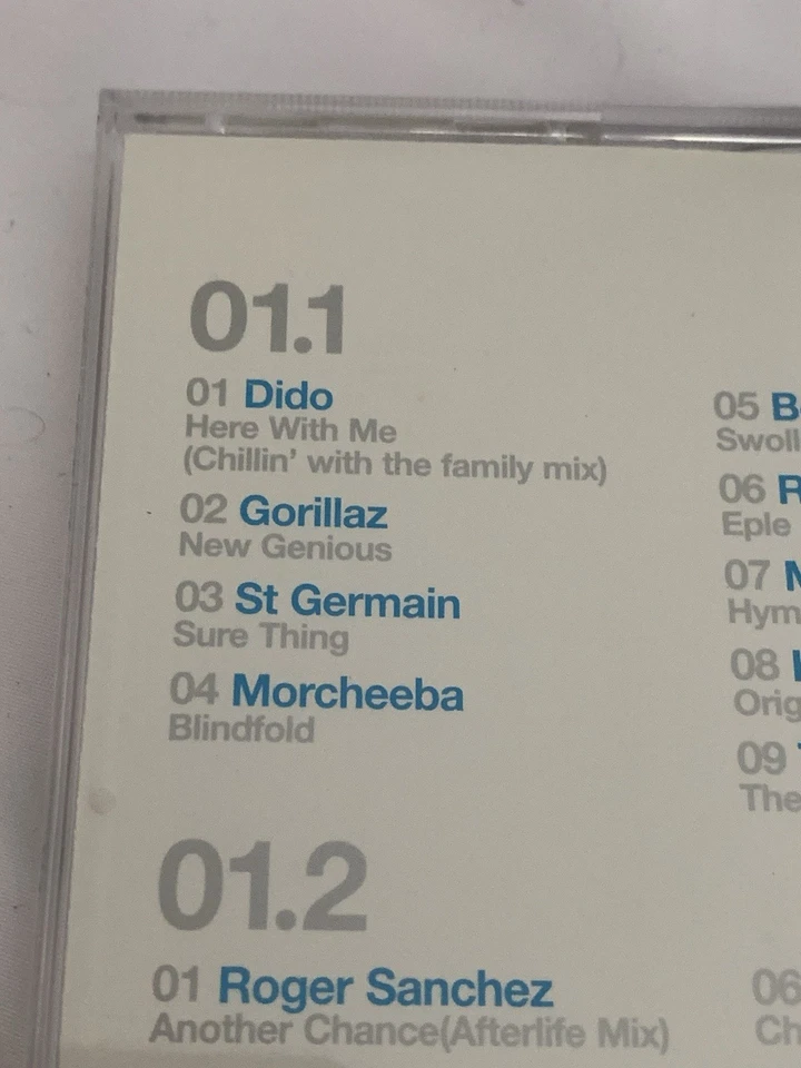 Various – Ultra.Chilled 01 (2xCD,2001,Ultra,1st Ed) EARLY PRESS,RARE MIX CD! - Image 3 of 4