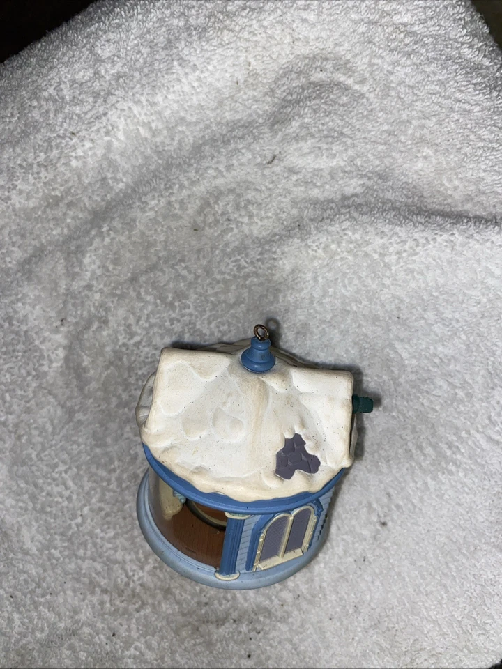 Hallmark Casa Árbol Animado COMO ESTÁ Luz Adorno Navidad 1987 Árbol Foto 3 de 4