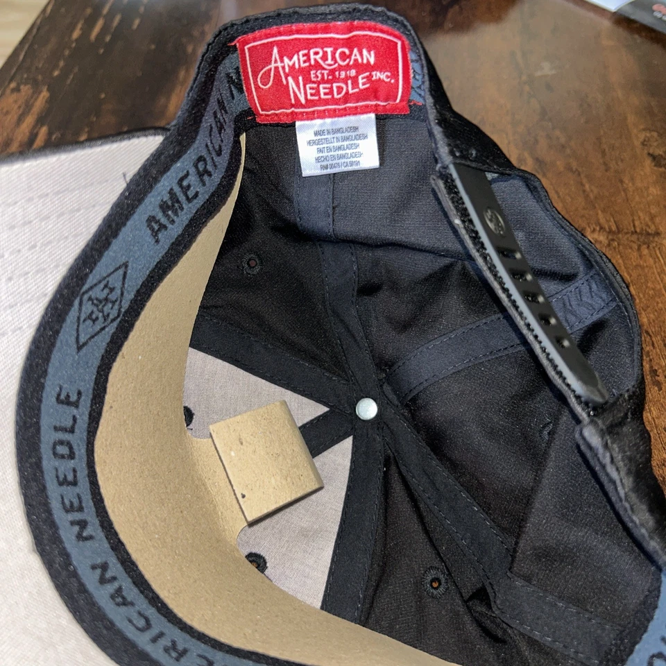 San Francisco Golf Club - Sombrero ligero American Needle - Nuevo - Negro Foto 2 de 2