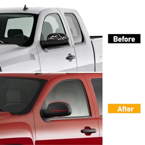 Compatible with Chevy Silverado Tahoe Suburban 2007-2014 LH & RH Side Mirror - Picture 4 of 6
