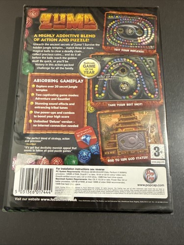 ZUMA-PC/MAC CD-ROM- NEW/SEALED - Picture 2 of 2