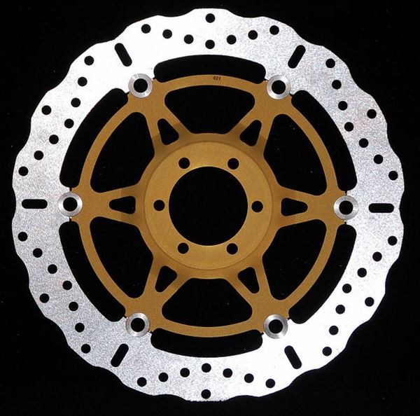 EBC S/Steel Float Cont X Brake Disc (15) FRHS for Benelli TNT 1130 Titanium 2005 - Image 68