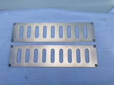 antique brass air vents x2 ( restored )