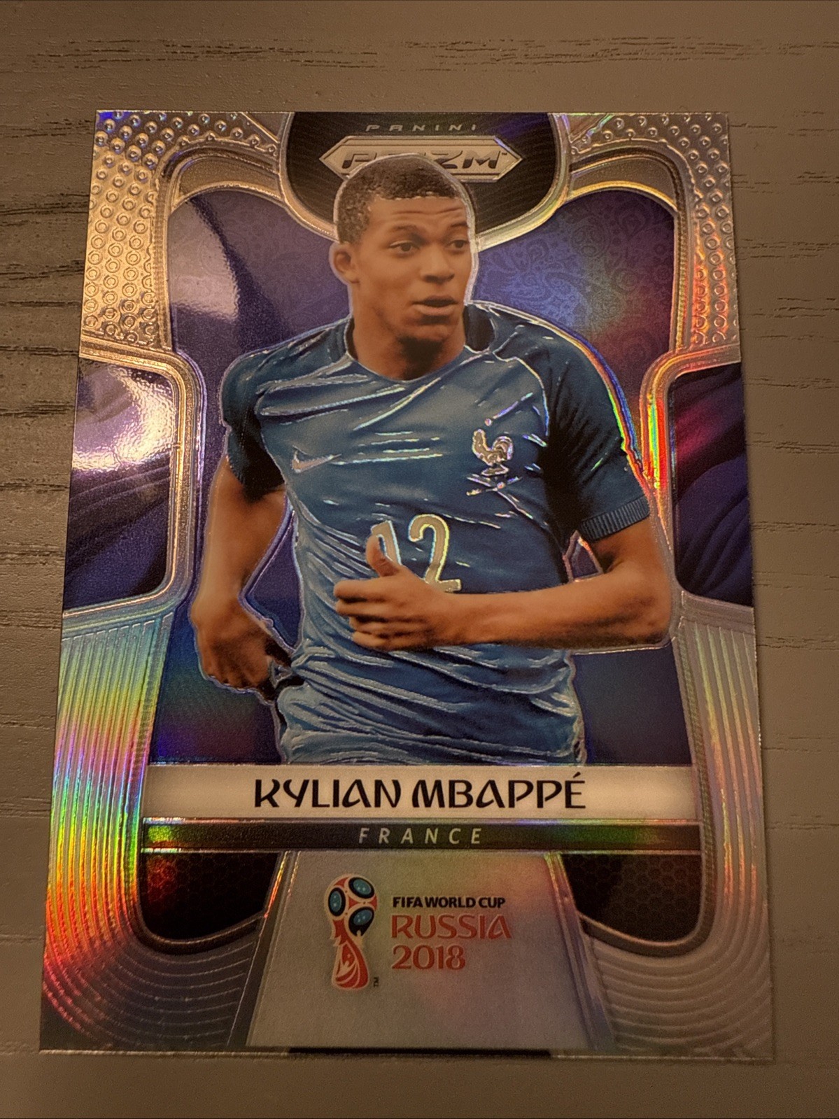 2018 Panini Prizm World Cup Kylian Mbappe Silver #80 France