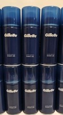 GILLETTE FUSION Sensitive  SHAVE GEL 75ML X 6 CANS TRAVEL SIZE 22.20 per litre