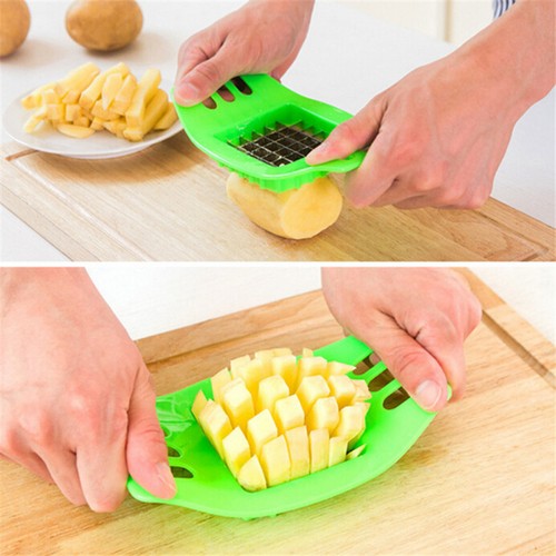 Cortador de patatas frita rebanadora de verduras picadora máquina de patatas fritas aparatos de cocina - Imagen 3 de 5