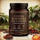 High Flavanol Cocoa Powder Flavonoids Supplements Energy Boost 1200mg US