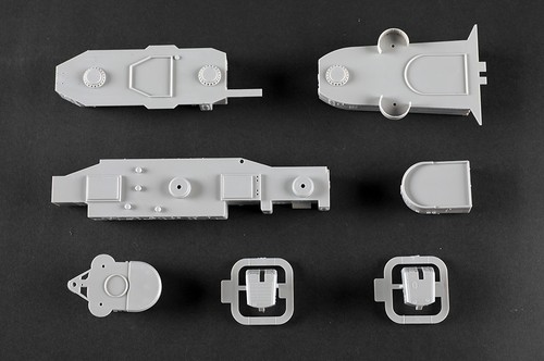 Trompetista 03723 USS FLETCHER DD-445 1:200 Modelo Kit - Imagen 6 de 12