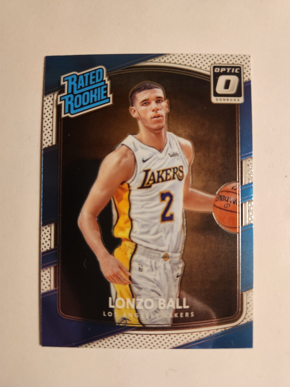 2017-18 Panini Donruss Optic - Rated Rookie Lonzo Ball #199 (RC)