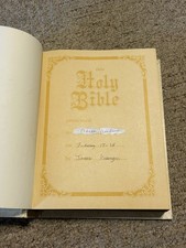 Holy Bible King James Red Letter Our Family Bible 702WM Nelson Regency 1971 KJV