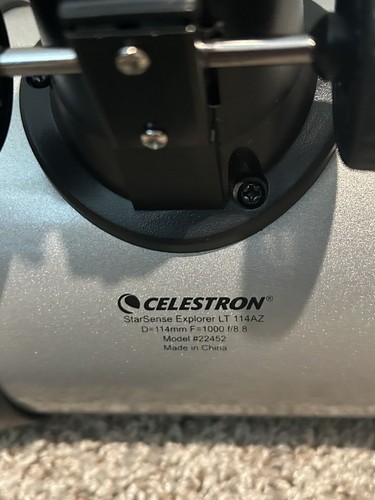 Celestron StarSense Explorer LT 114AZ Smartphone App-Enabled Telescope In Box - Picture 7 of 11